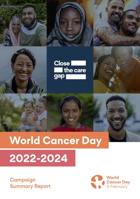 Thumbnail of the World Cancer Day 2022-2024 Campaign Summary Report