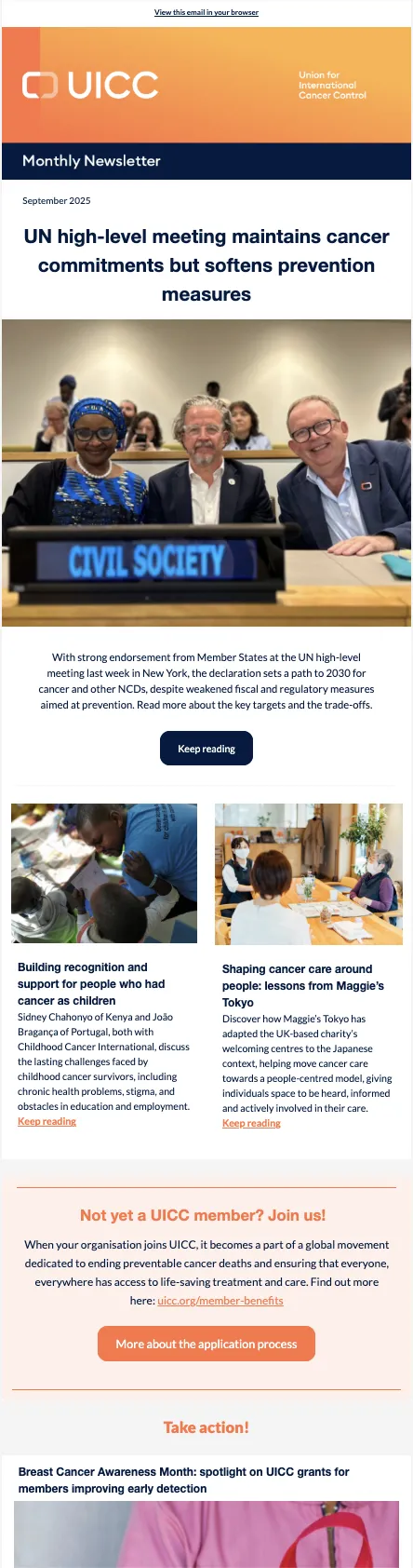 UICC September 2025 Newsletter